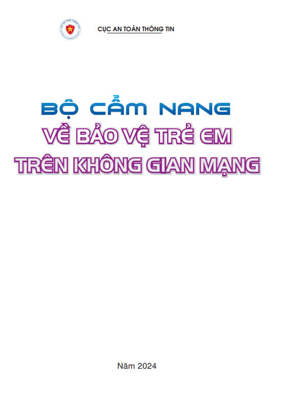 CẨM NANG BẢO VỀ TRẺ EM TRÊN KHÔNG GIAN MẠNG